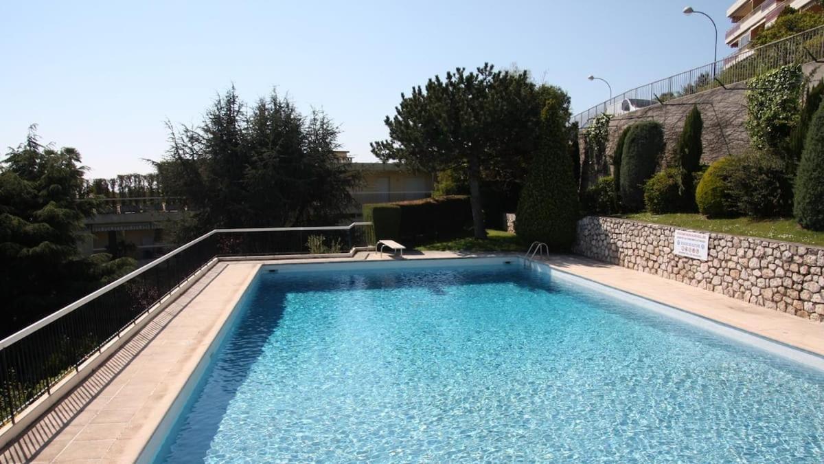 3 Pieces Vue Mer Et Piscine Quartier Parc Imperial 尼斯 外观 照片